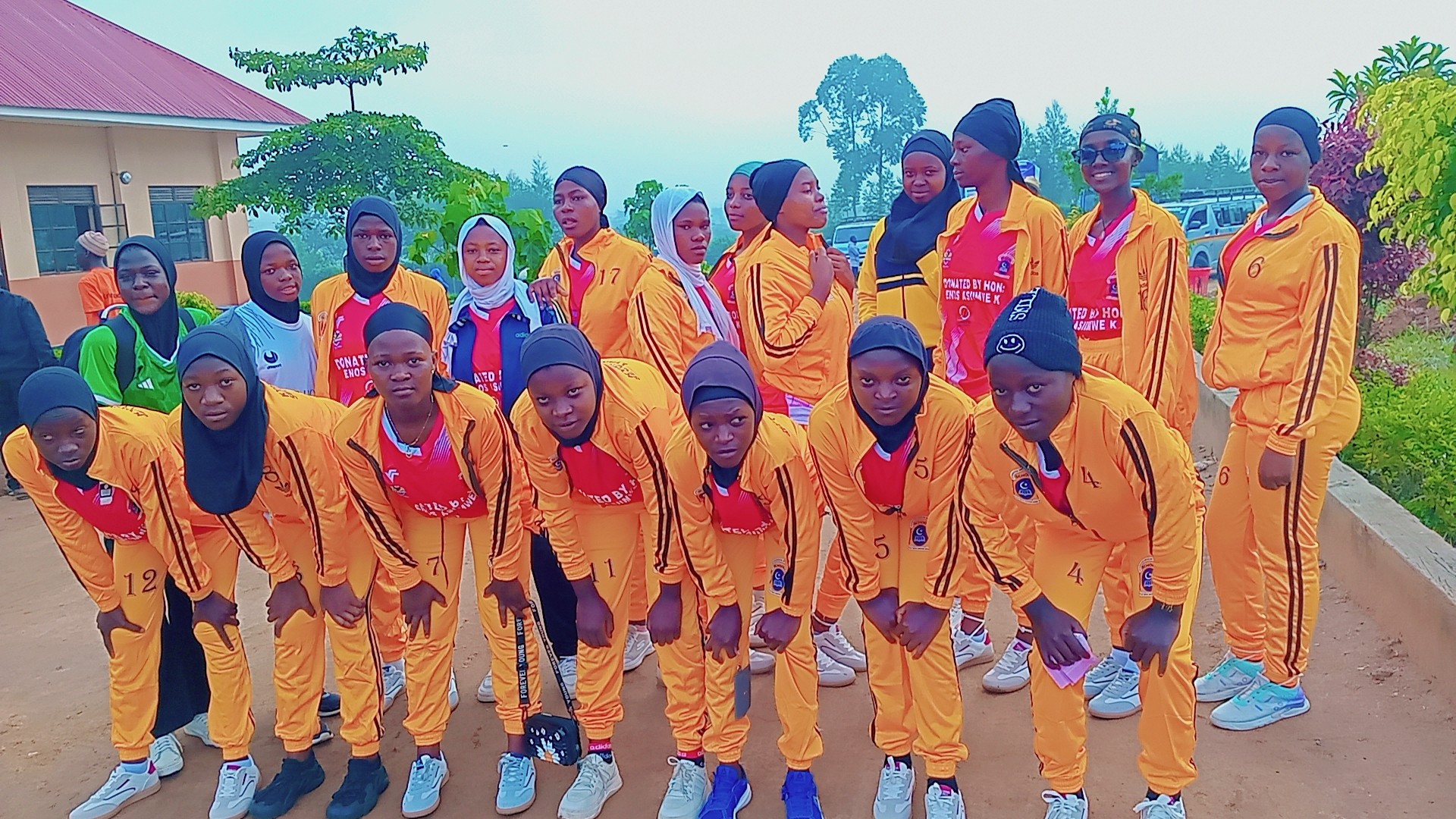 Kyabuuza Muslim Secondary School netball team