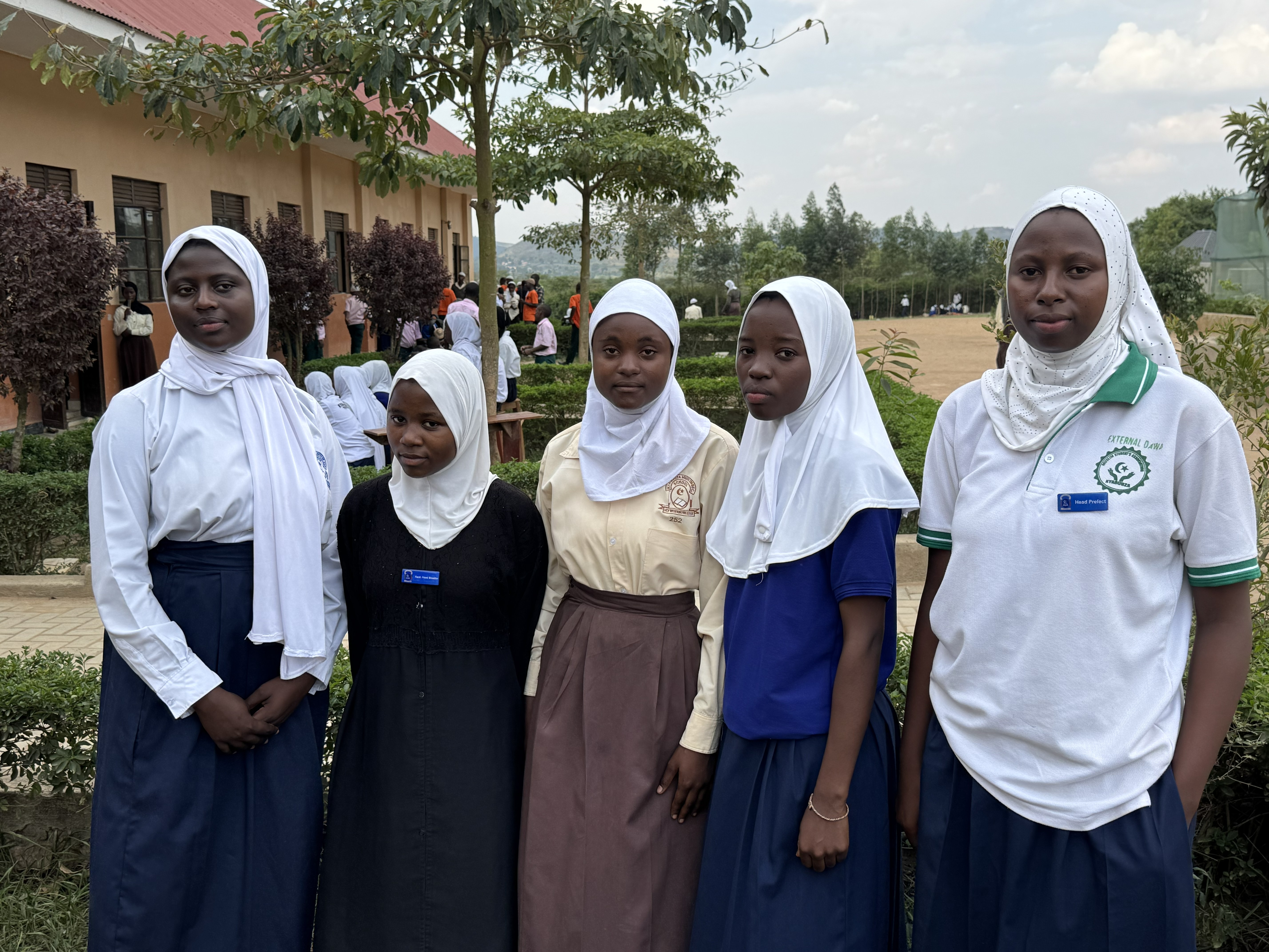 Kyabuuza Muslim Secondary School Writers Club members