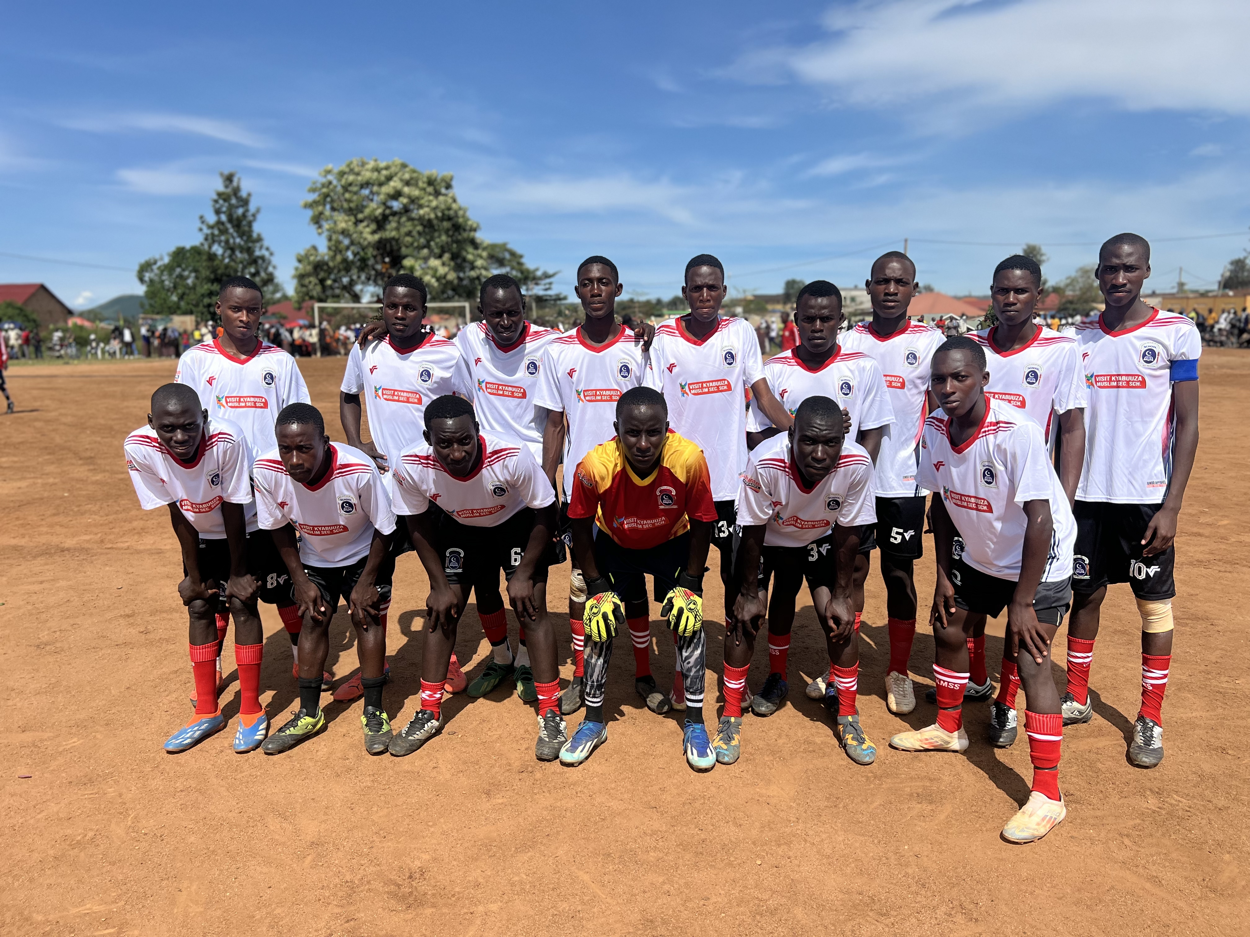 Kyabuuza Muslim Secondary School football team ready for competition