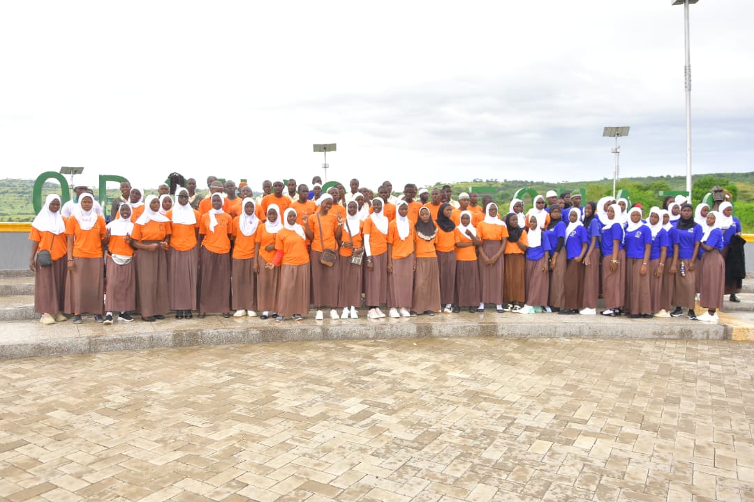 Kyabuuza Muslim Secondary School educational trip group