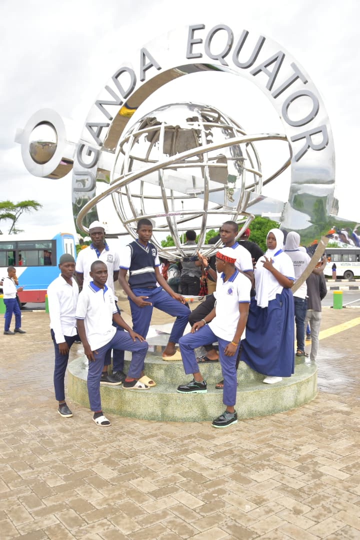 Kyabuuza Muslim Secondary School students on a trip